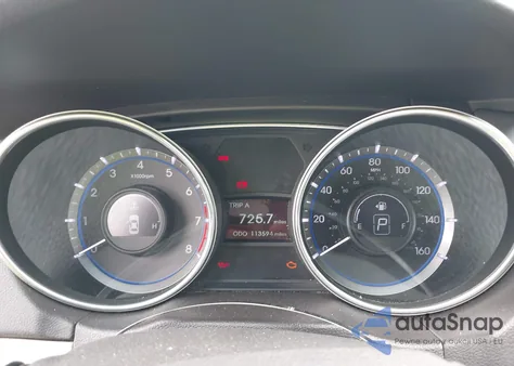 2013 Hyundai Sonata Gls из США, поврежденный, VIN 5NPEB4AC2DH739735